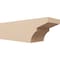 Ekena Millwork 6in. W x 6in. H x 20in. L Monterey Woodgrain TimberThane Rafter Tail, Primed Tan RFTUR06X06X20MONRCPR - alternate 1